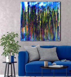 Drizzles Ave., Peinture, acrylique sur toile
