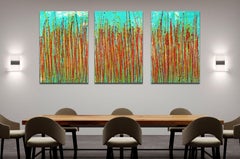 Drizzles symphonie 6, peinture, acrylique sur toile