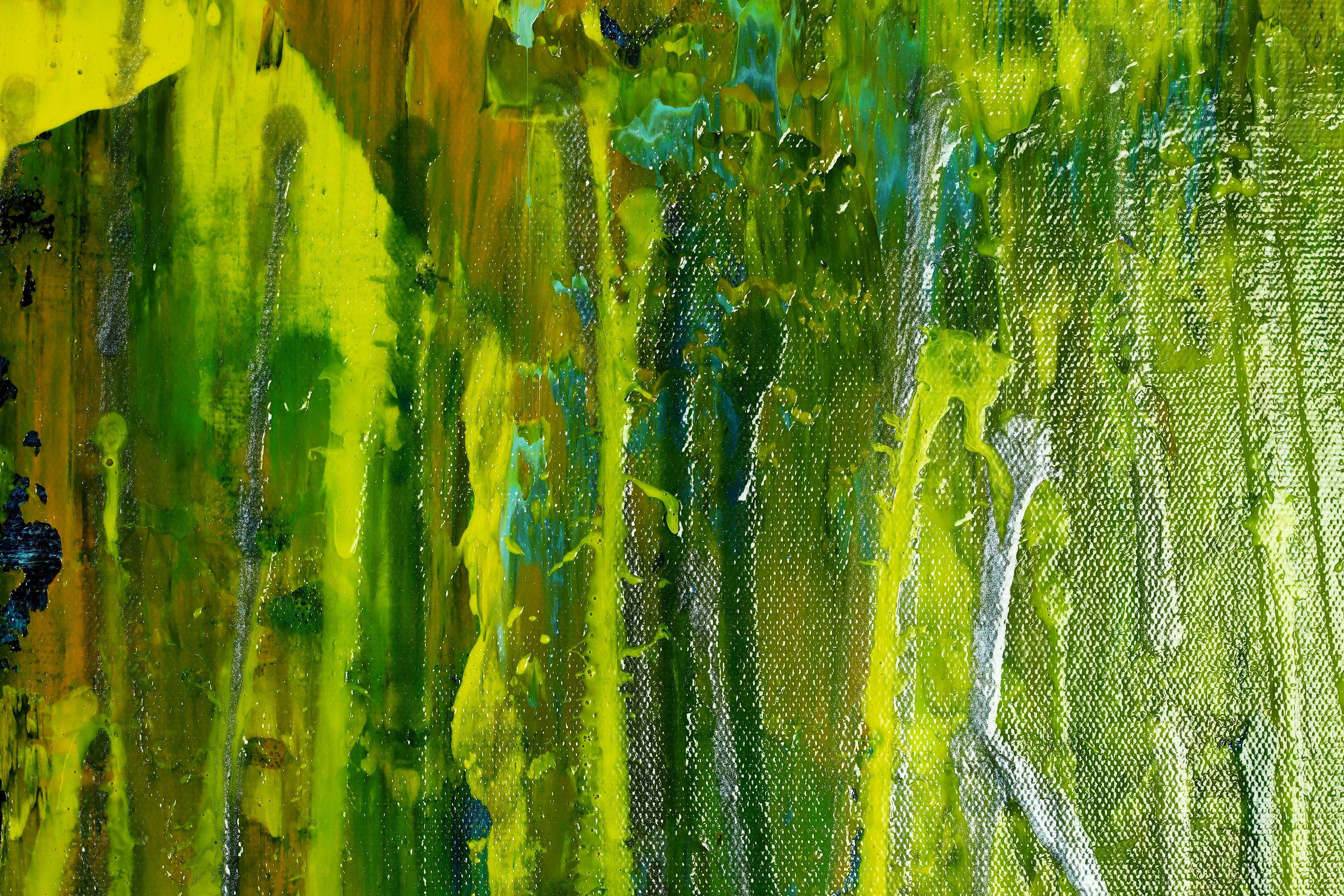 Drizzles Symphony 7, Painting, Acrylic on Canvas For Sale 3