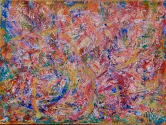 Echoes (Autumn Fantasy), Painting, Acrylic on Canvas