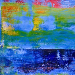 Edge of Spring 1, peinture, acrylique sur toile