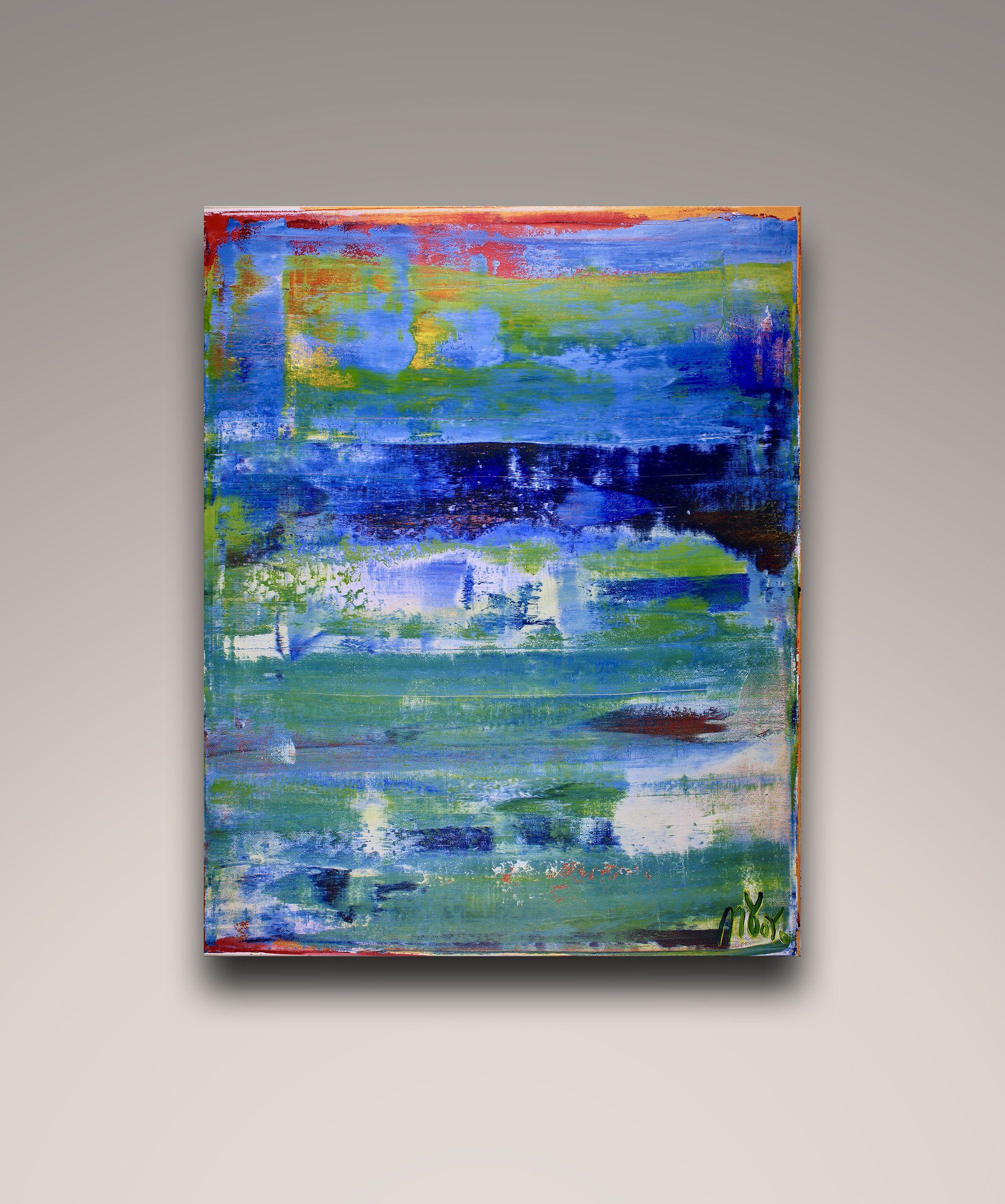 Edge of Spring 1, Gemälde, Acryl auf Leinwand (Abstrakt), Painting, von Nestor Toro