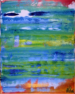 Edge of Spring 2, Painting, Acrylic on Canvas