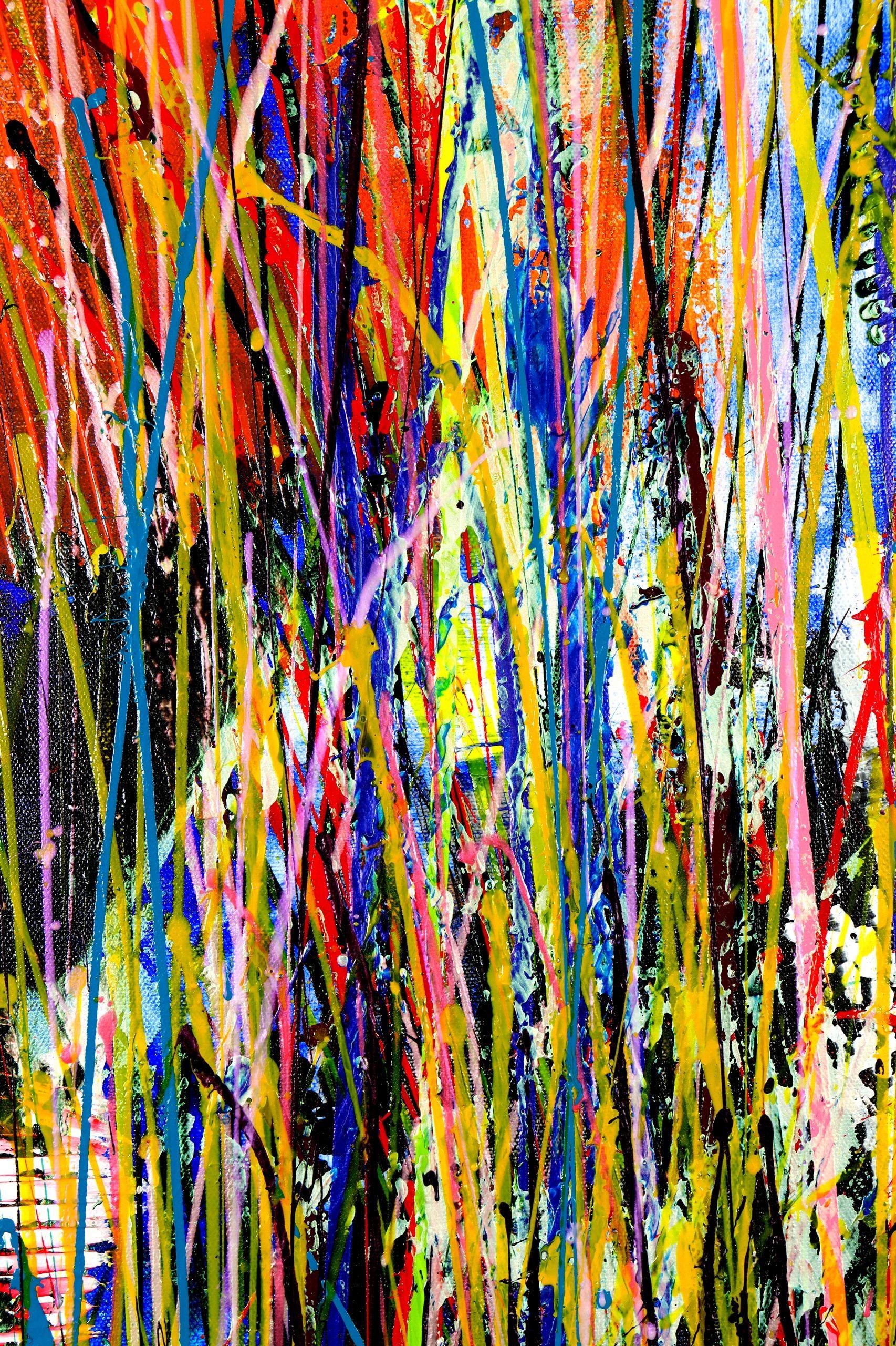 Silencio efusivo 1, Pintura, Acrílico sobre lienzo - Painting de Nestor Toro