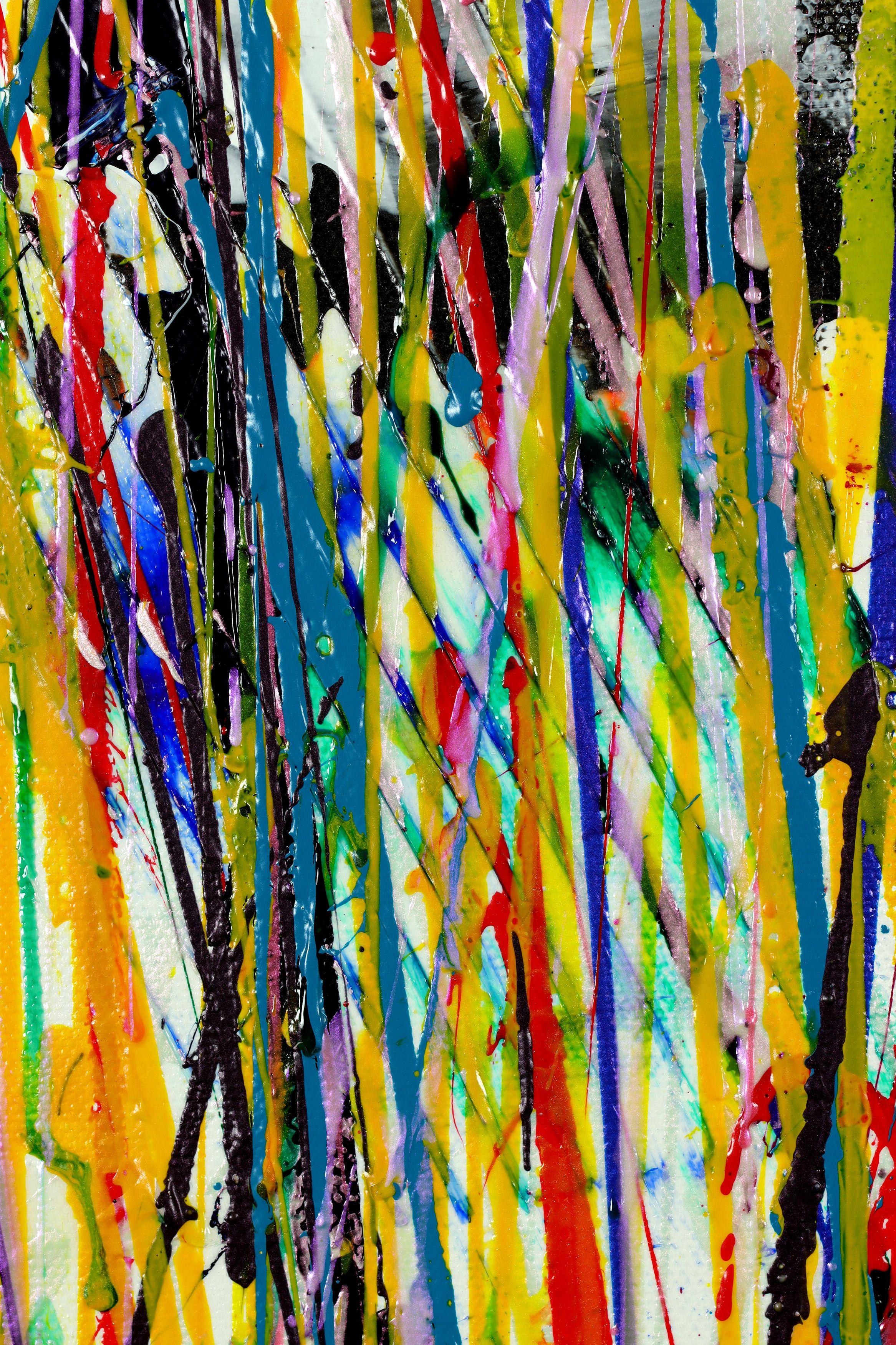 Silencio efusivo 2, Pintura, Acrílico sobre lienzo - Painting de Nestor Toro