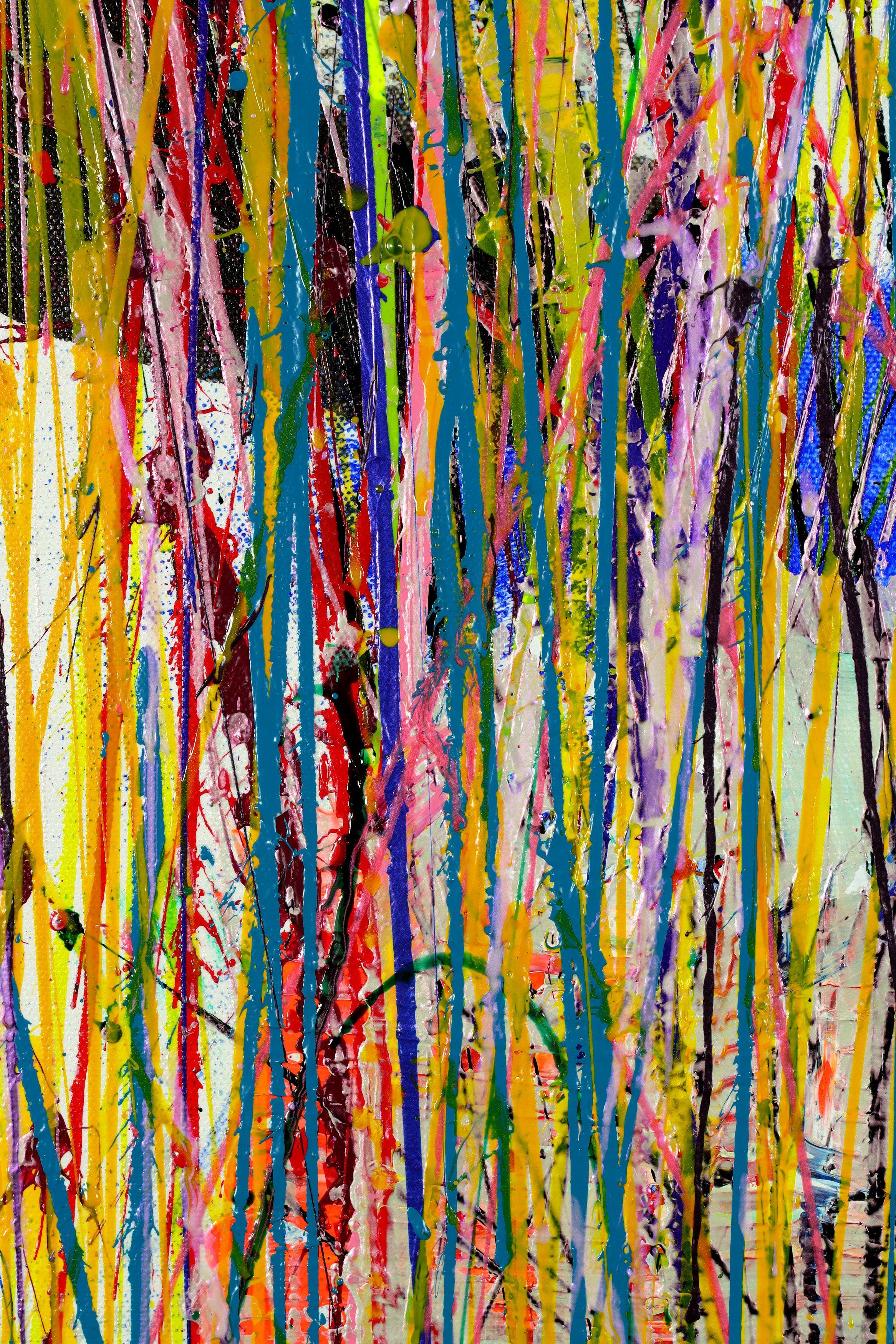 Silencio efusivo 2, Pintura, Acrílico sobre lienzo - Abstract Painting Beige de Nestor Toro
