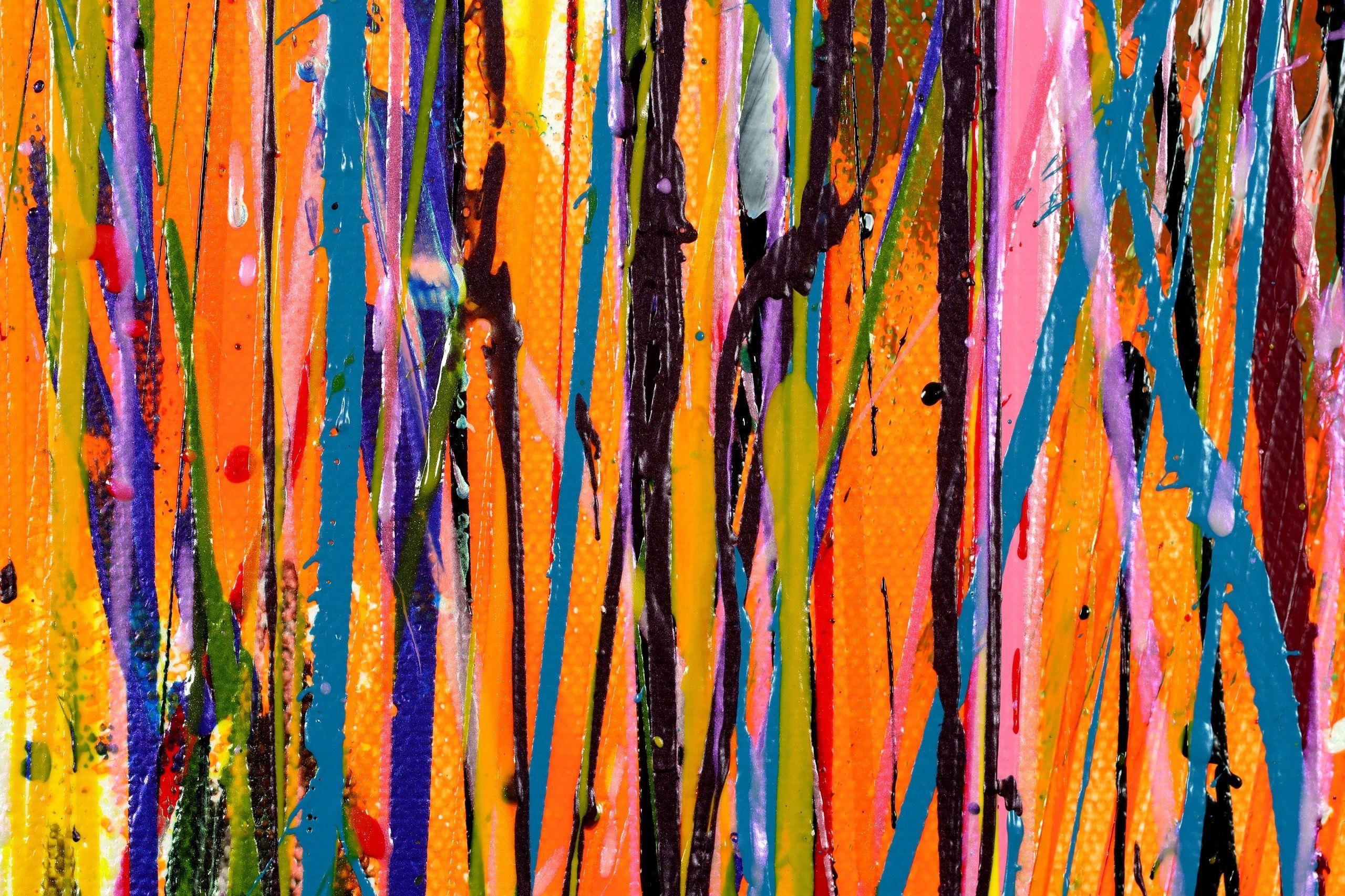 Effusive Silence 3 (2022), Pittura, Acrilico su tela - Painting Astratto di Nestor Toro