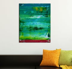 Valle Esmeralda, Pintura, Acrílico sobre lienzo