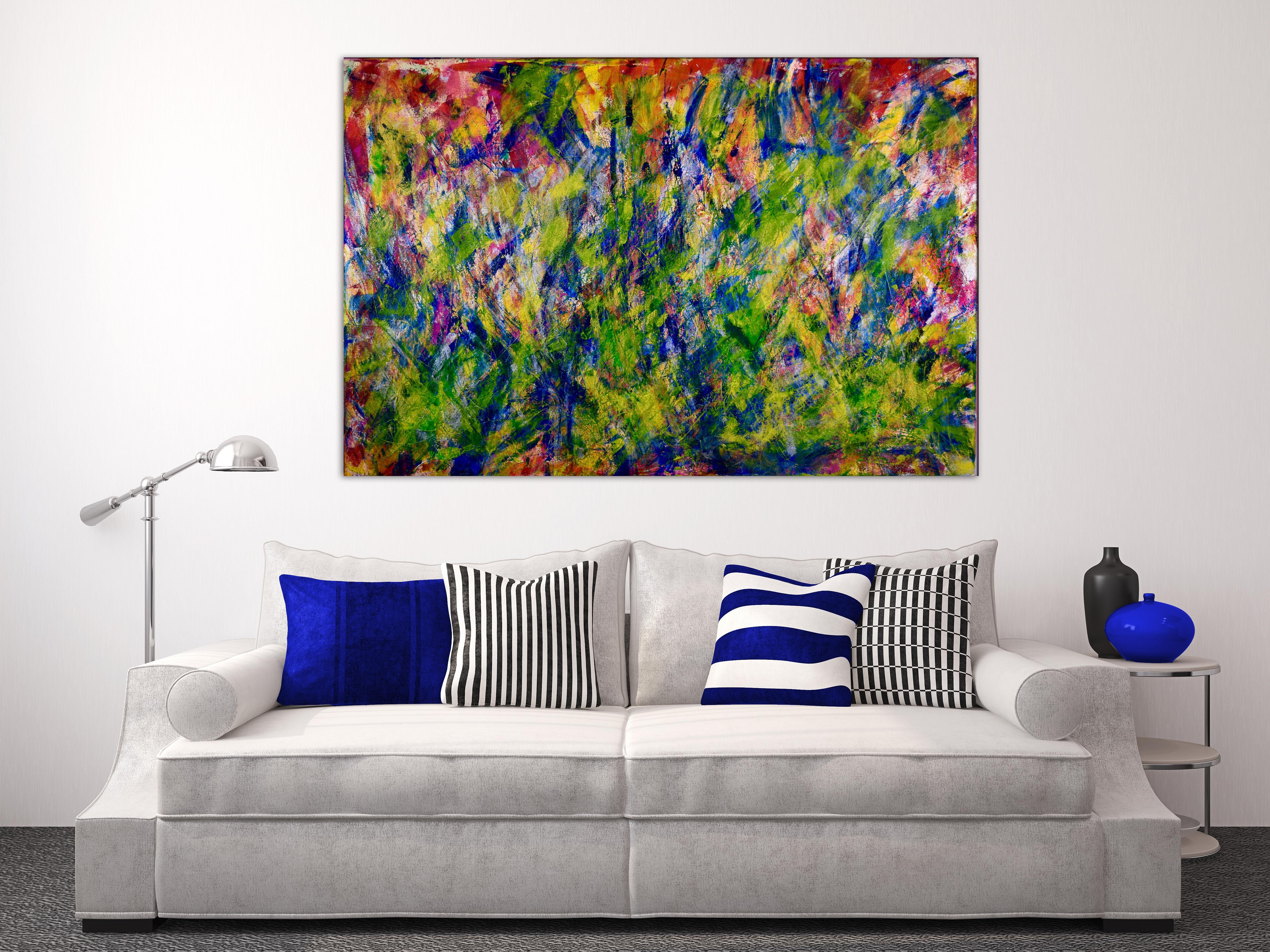 Incantevoli spettri, Pittura, Acrilico su tela - Painting Contemporaneo di Nestor Toro