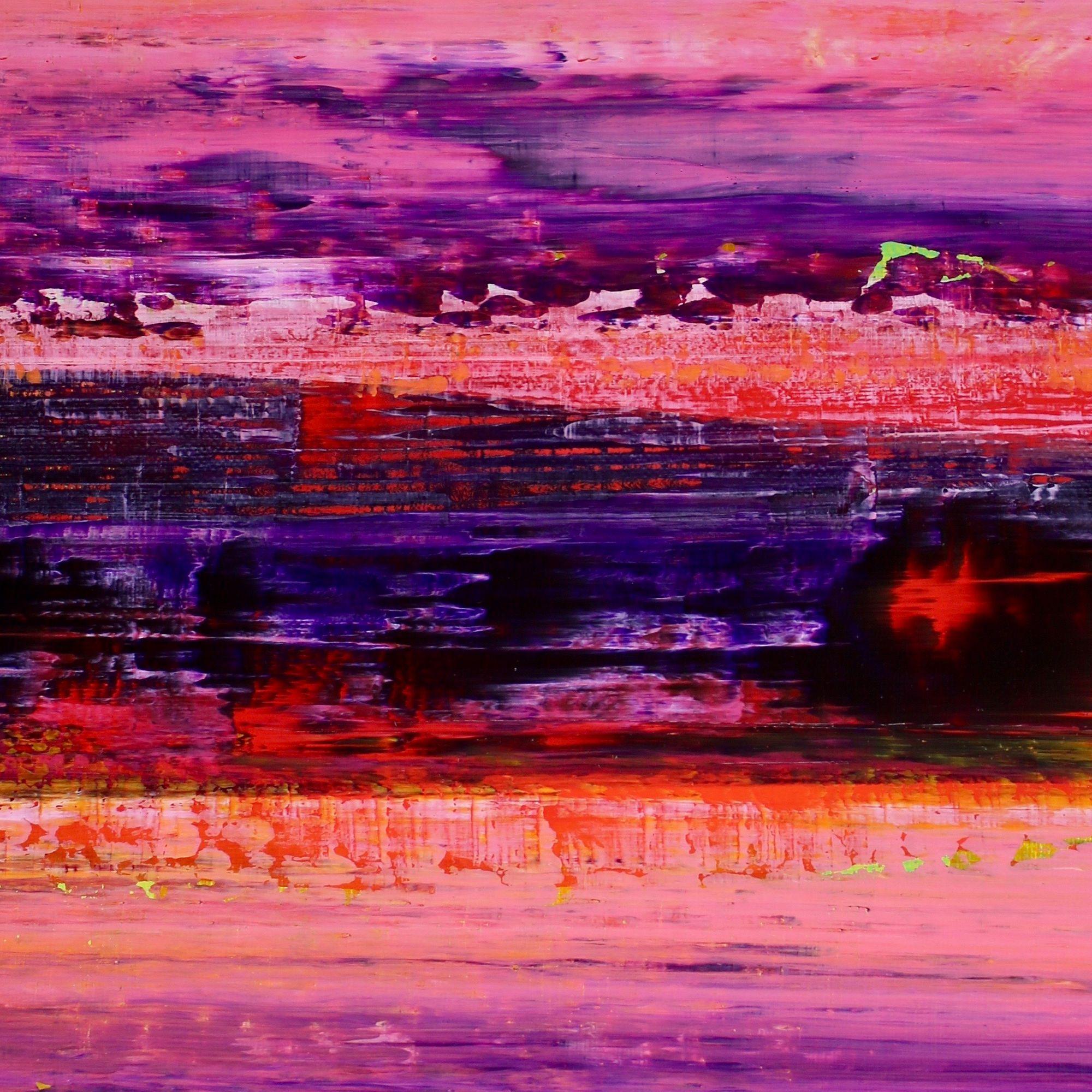 Fusión Energética 1, Pintura, Acrílico sobre lienzo - Painting Abstracto de Nestor Toro