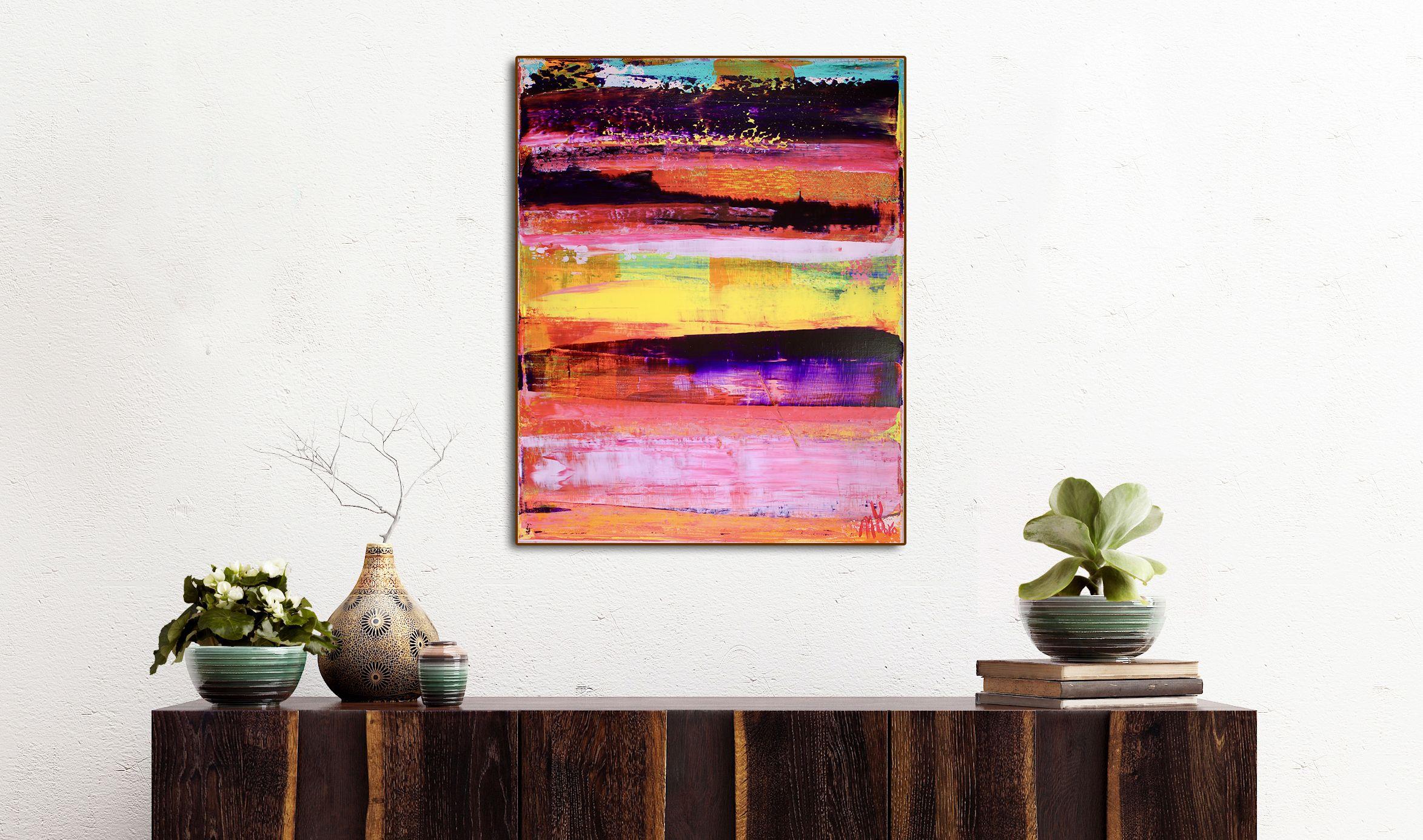 Fusión Energética 2, Pintura, Acrílico sobre lienzo - Painting de Nestor Toro