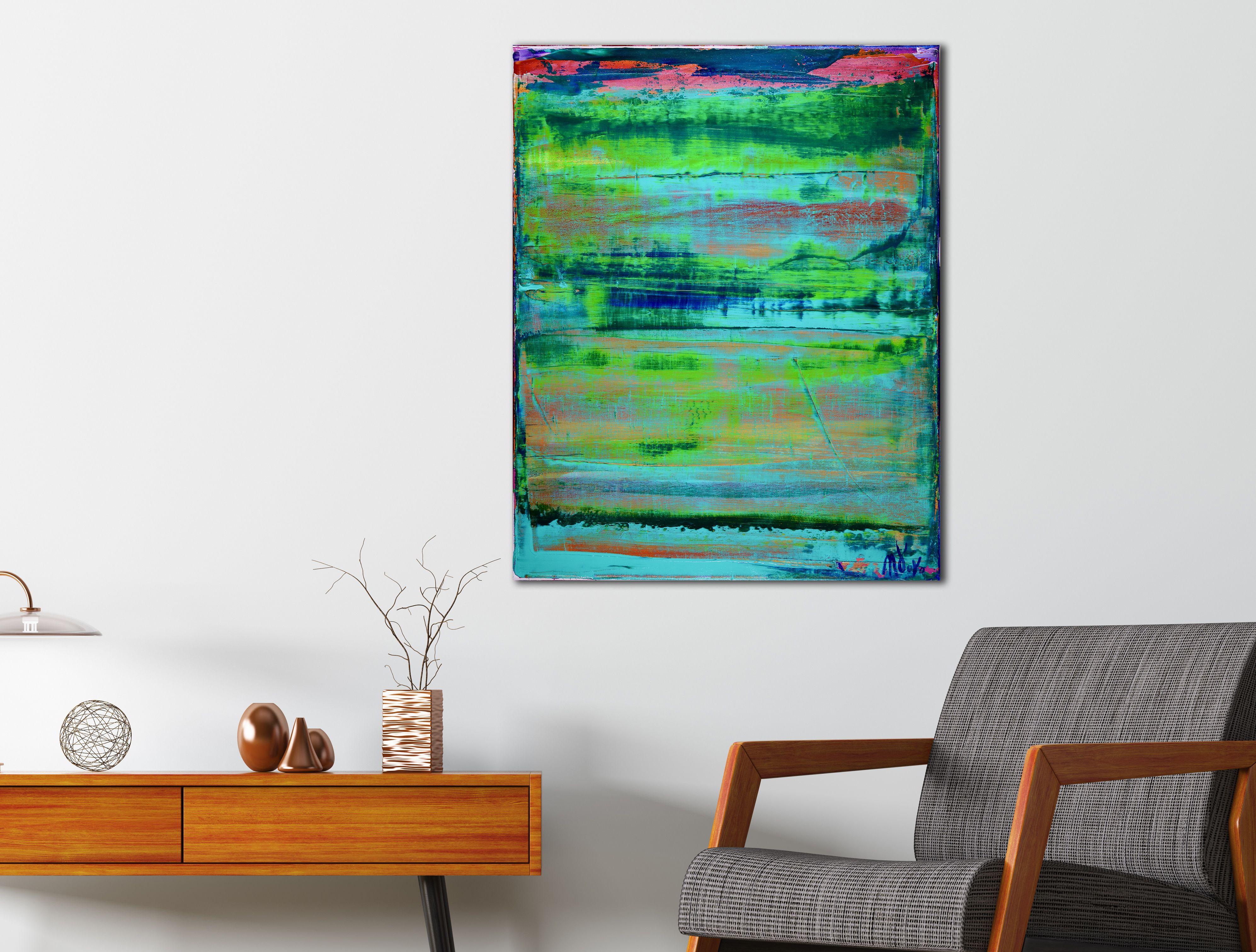Fusión Energética 4, Pintura, Acrílico sobre lienzo - Painting de Nestor Toro
