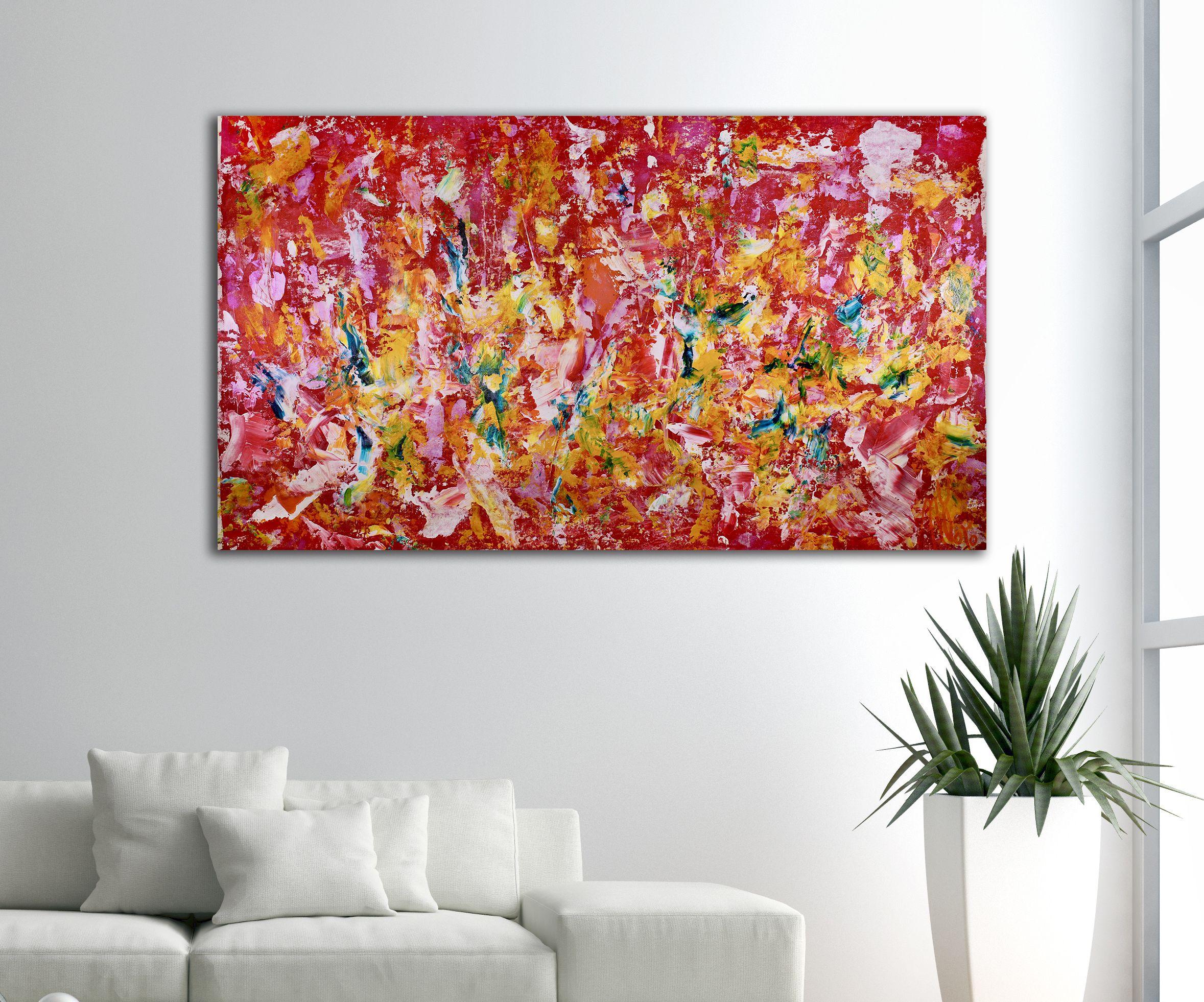 Energy Rising 2, Painting, Acrylic on Canvas For Sale 1