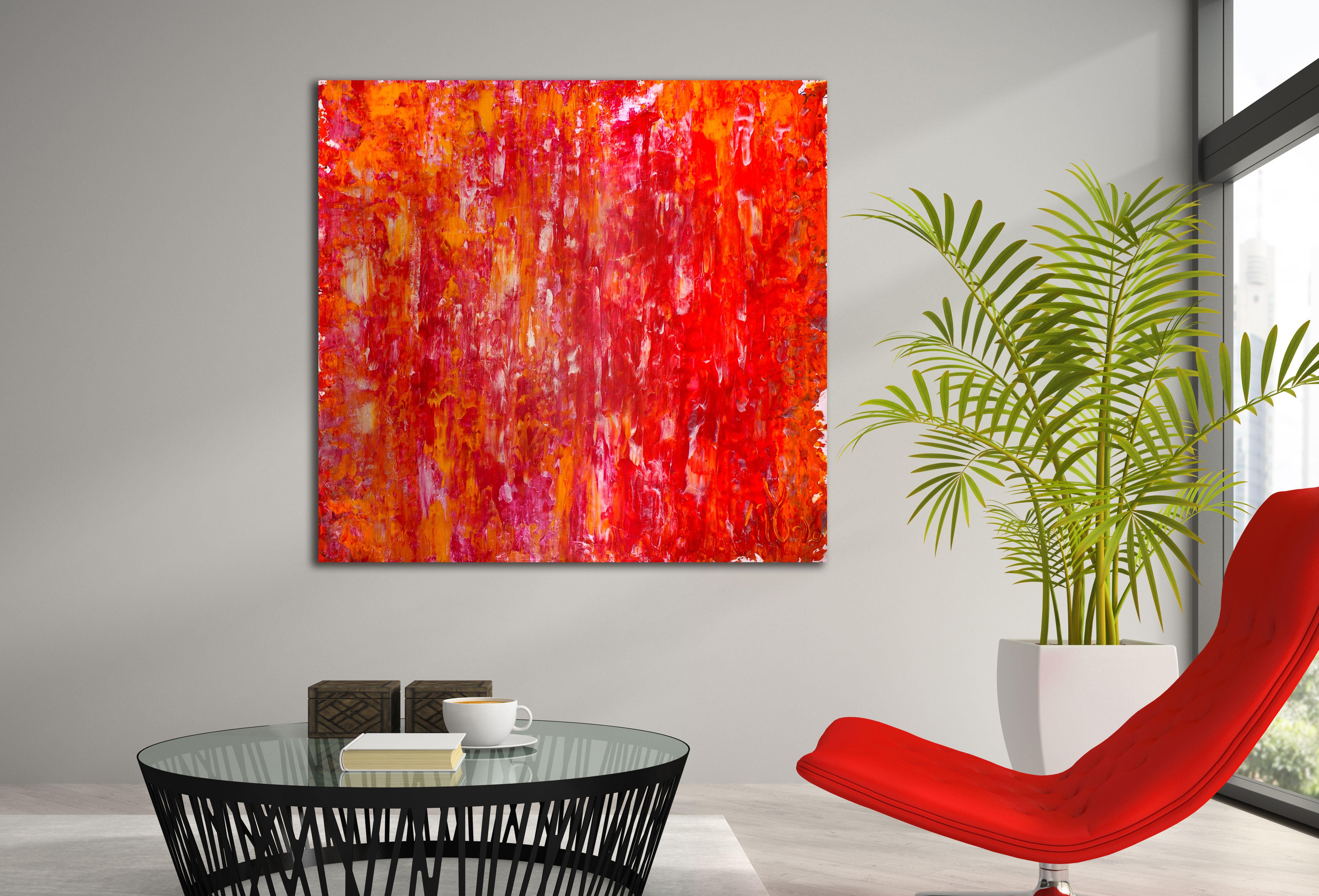 Eternal Sunset # 2, Pittura, Acrilico su tela - Painting Astratto di Nestor Toro