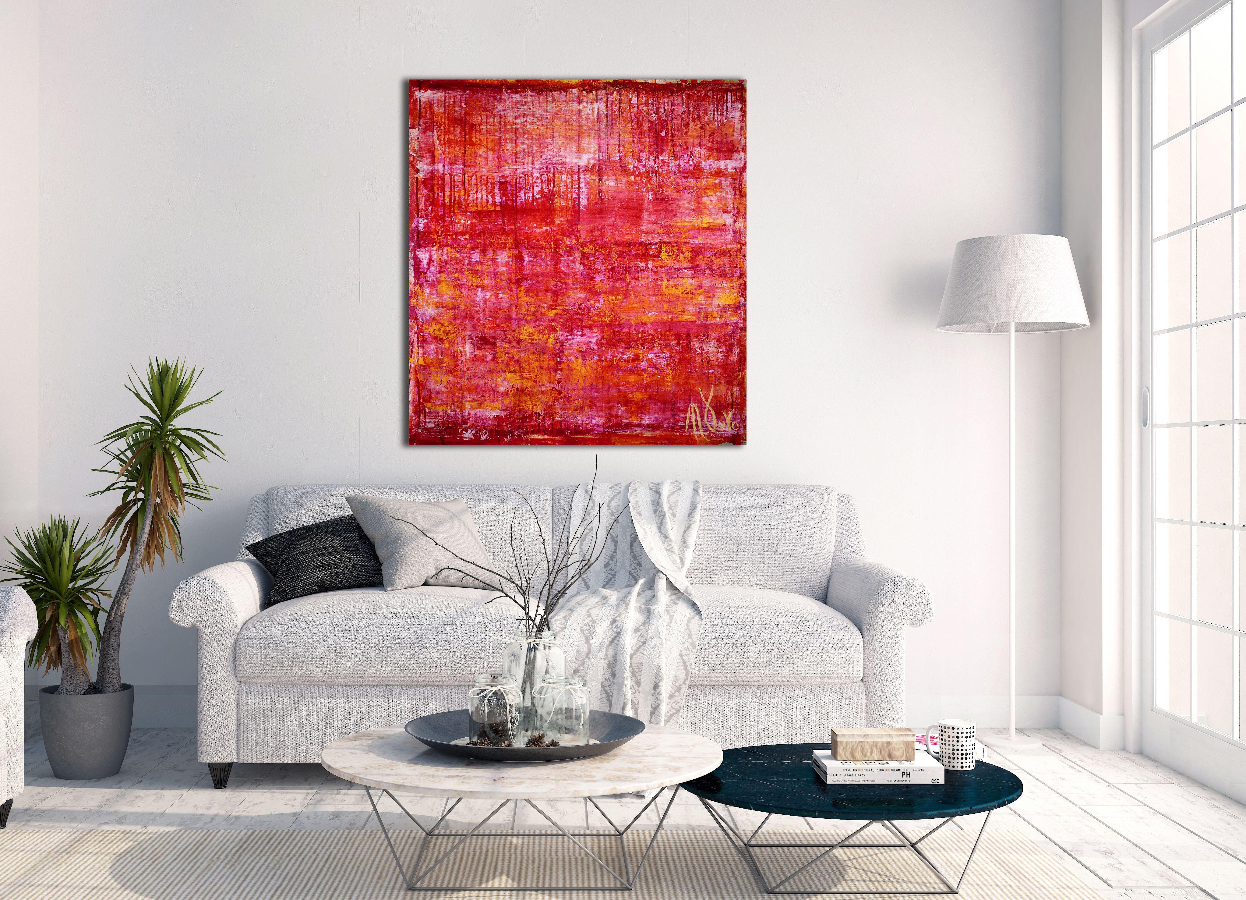 Tramonto eterno, Pittura, Acrilico su tela - Painting Astratto di Nestor Toro