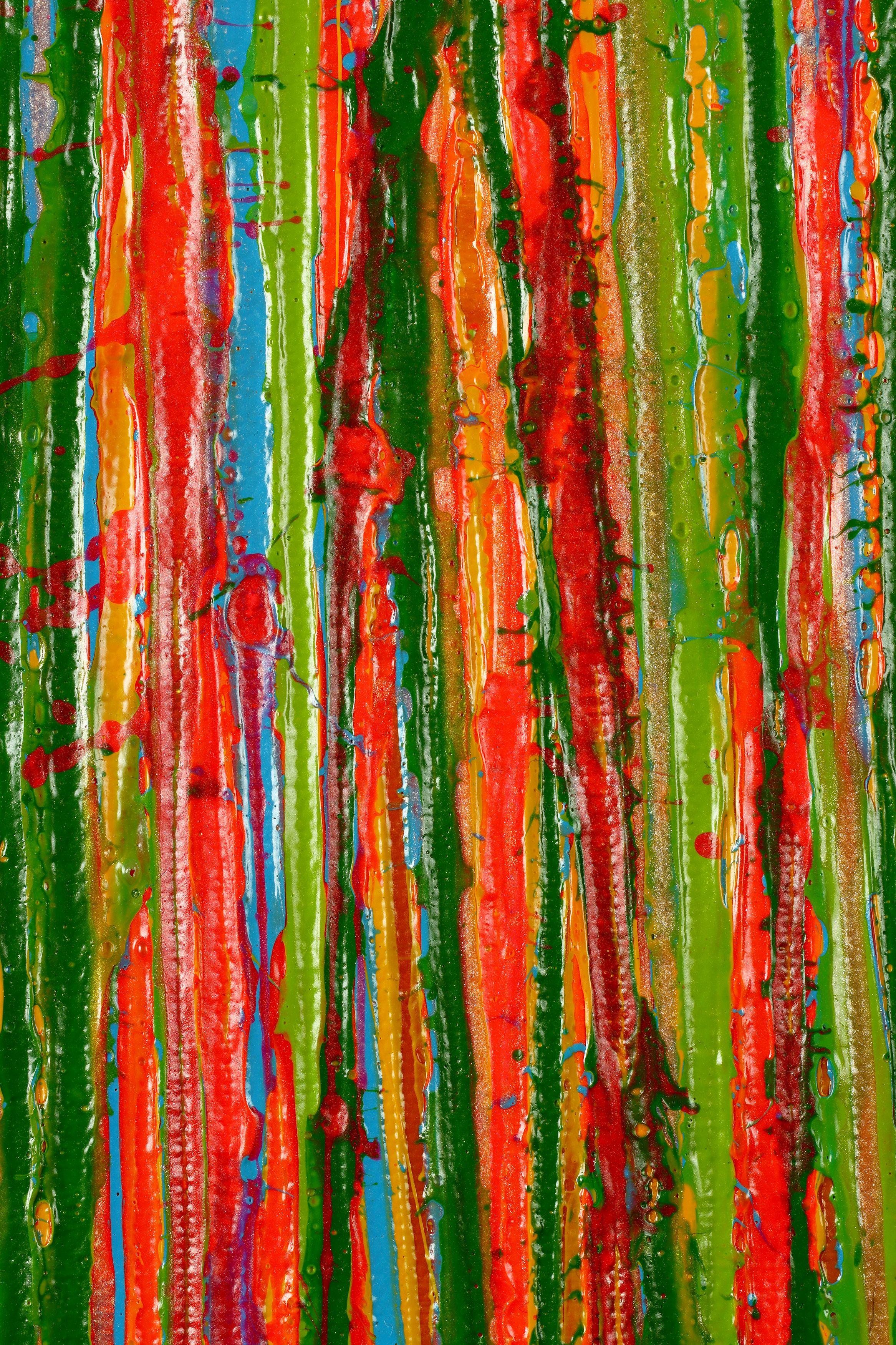 Rostros de la naturaleza 19, Pintura, Acrílico sobre lienzo - Painting Abstracto de Nestor Toro