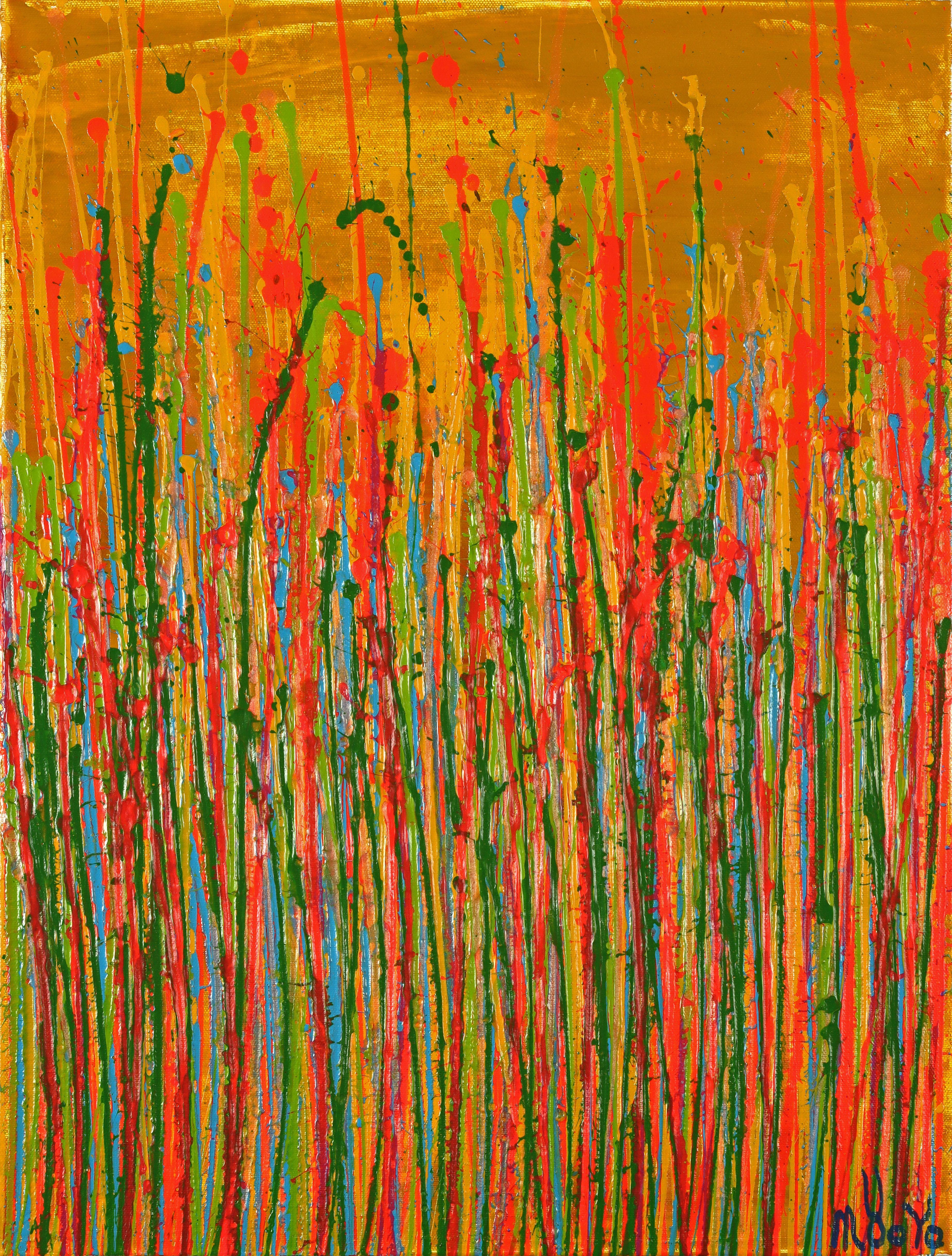 Volti della natura 20, Pittura, Acrilico su tela - Painting di Nestor Toro