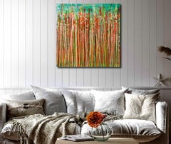 Faces of nature 24, Gemälde, Acryl auf Leinwand