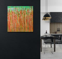 Faces of nature 25, Gemälde, Acryl auf Leinwand