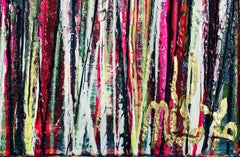 Faces of nature 5, peinture, acrylique sur toile
