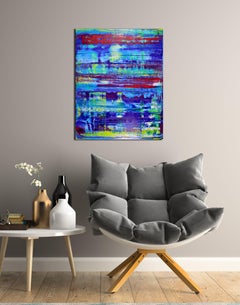 Fairytale-Landschaft, Gemälde, Acryl auf Leinwand