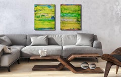 Fantastic Spring, Painting, Acrylic on Canvas