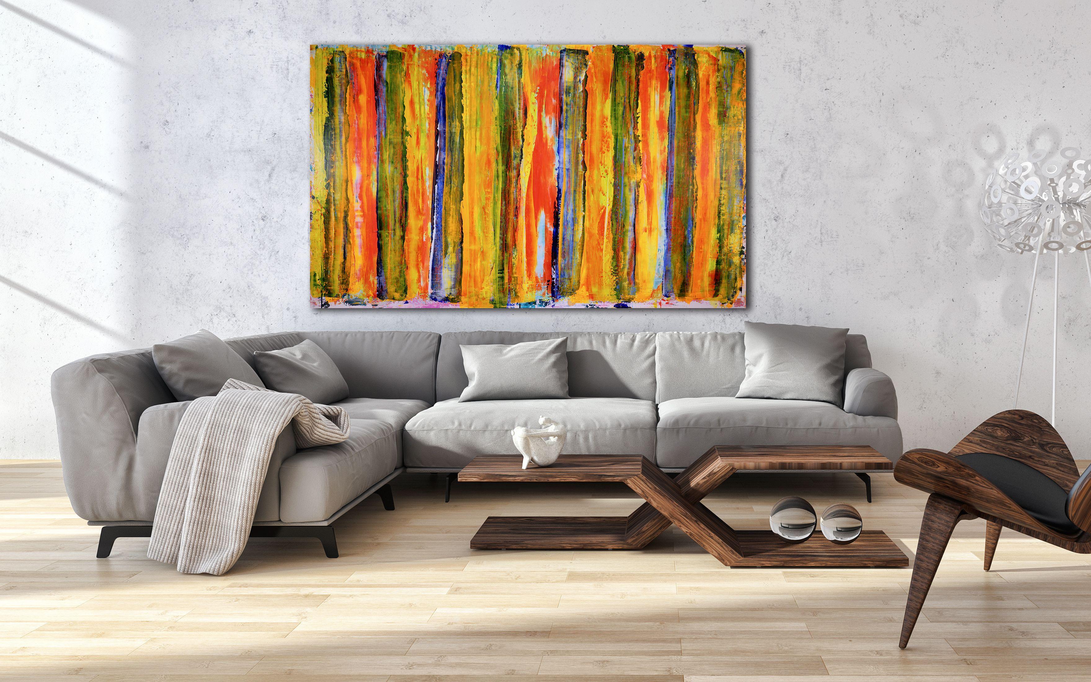 Senza paura, Pittura, Acrilico su tela - Painting di Nestor Toro