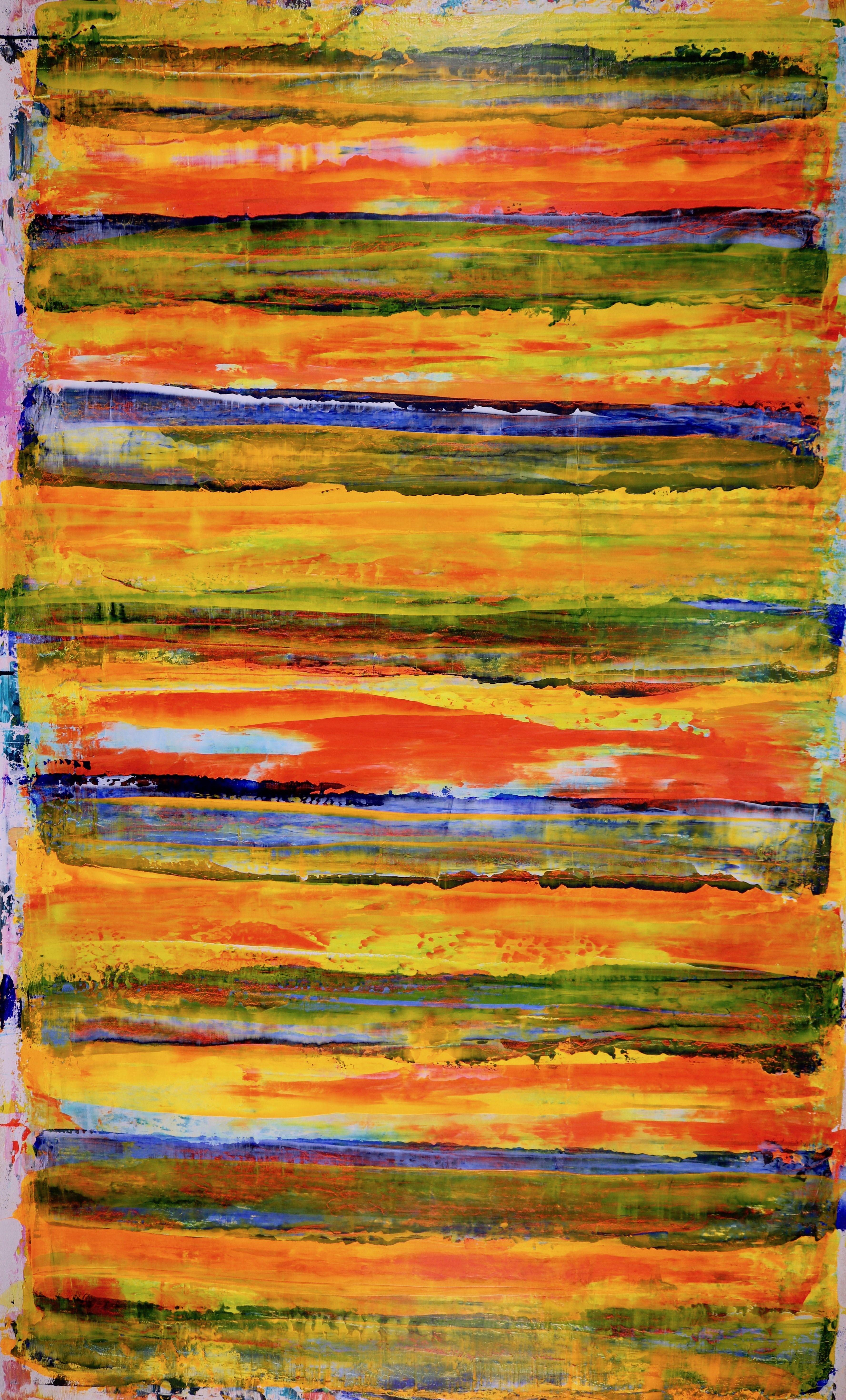 Senza paura, Pittura, Acrilico su tela - Painting Astratto di Nestor Toro