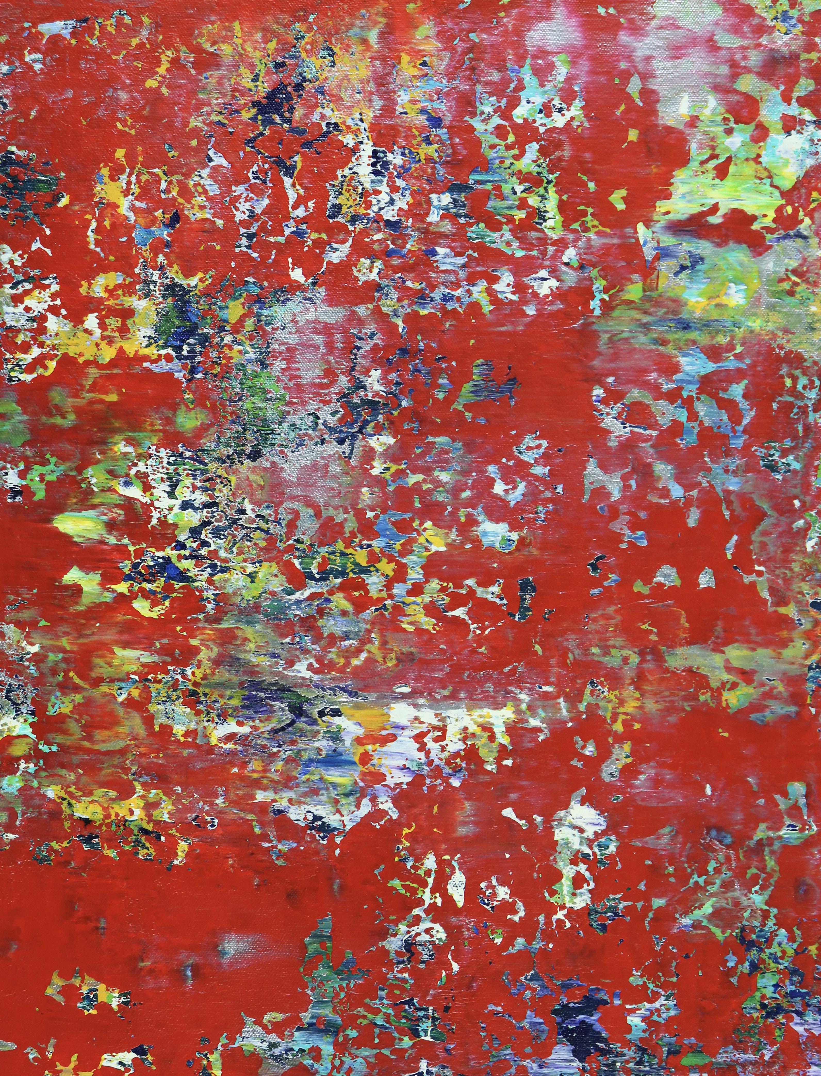 Fire rhythms (Earth formations) 2, Painting, Acrylic on Canvas For Sale 1