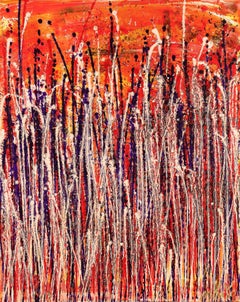 Flickering Garden 2, Painting, Acrylic on Canvas