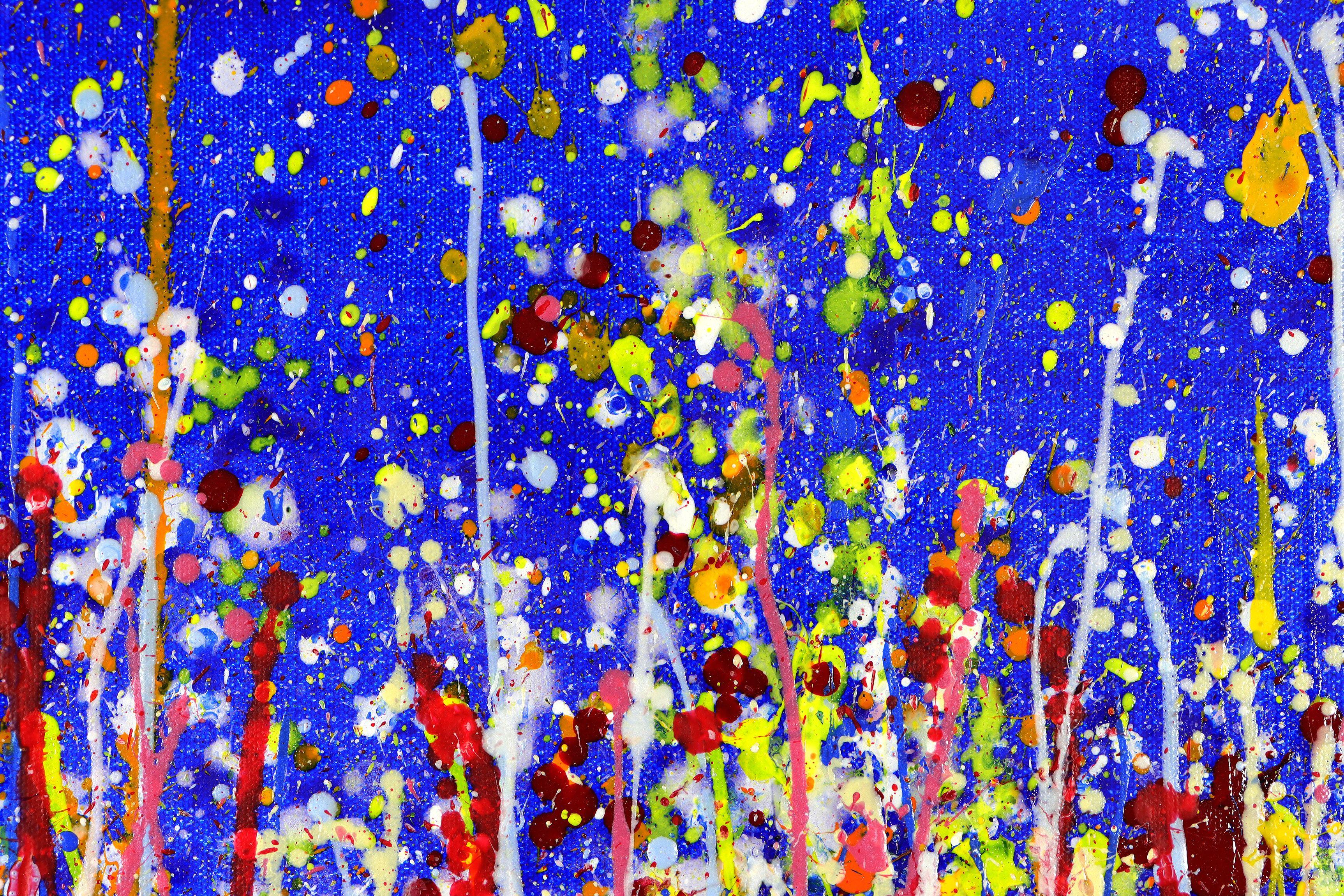 Jardín parpadeante 8, Pintura, Acrílico sobre lienzo - Painting de Nestor Toro