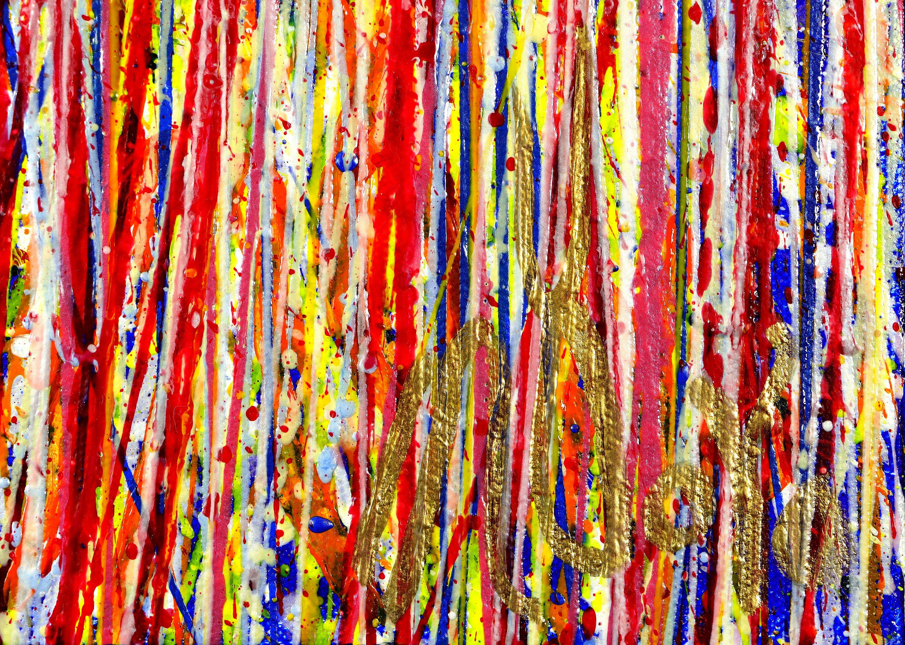 ¿De qué se trata?     Se trata de los ricos colores... Se trata de la armonía... Se trata de la energía en el lienzo... Se trata de mezclar, fusionar y superponer colores Se trata de crear un caos controlado... Se trata de crear un equilibrio