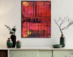 Florescent pink (Visible light), Painting, Acrylic on Canvas