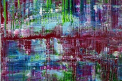 Forest and Sea, Painting, Acrylic on Canvas