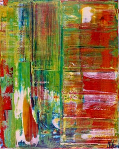 Forest Doors, Painting, Acrylic on Canvas