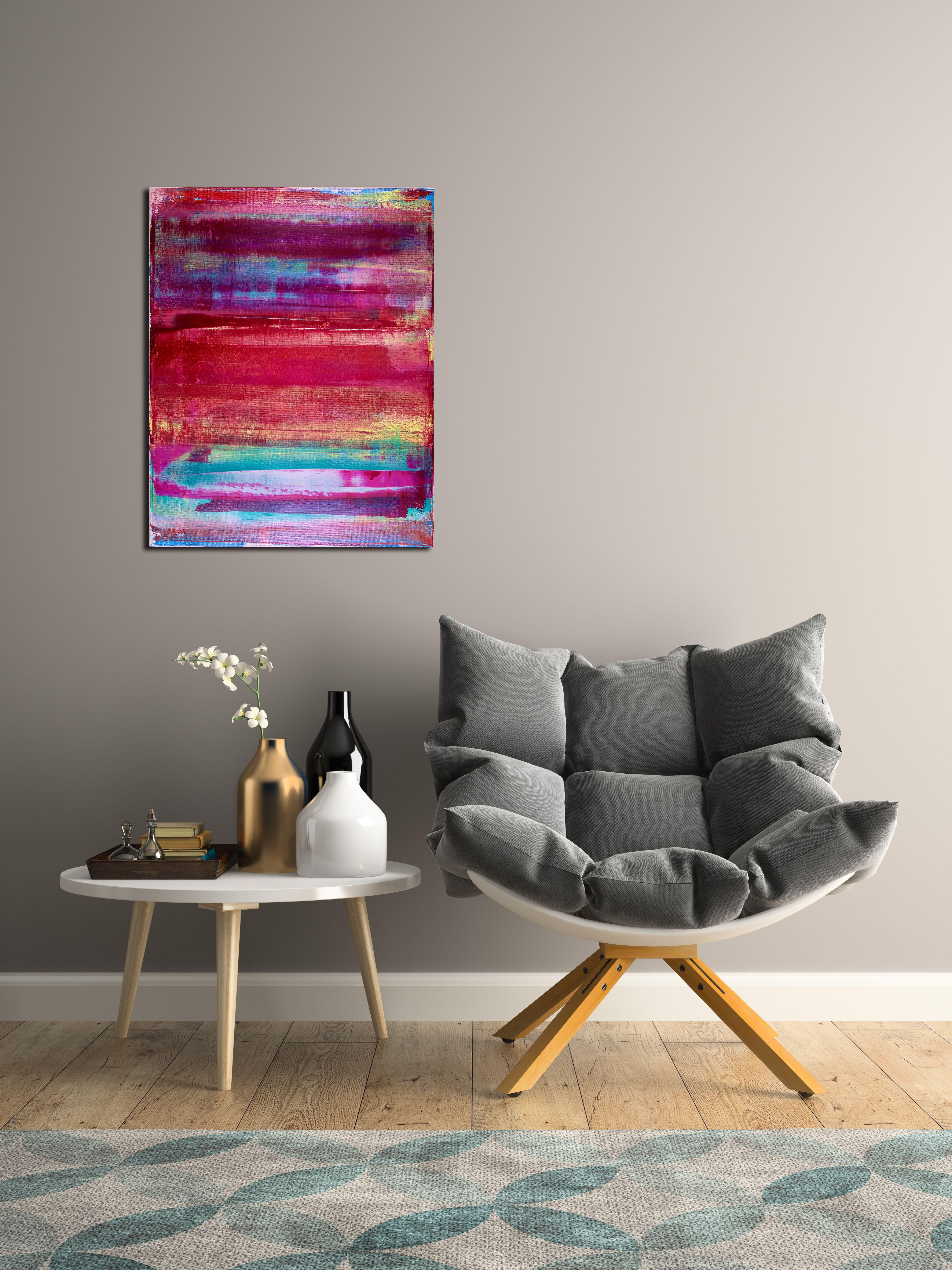 Panorama frammentato - Paraiso, Pittura, Acrilico su tela - Painting Astratto di Nestor Toro