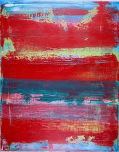 Fragmented Panorama - Window, Painting, Acrylic on Canvas