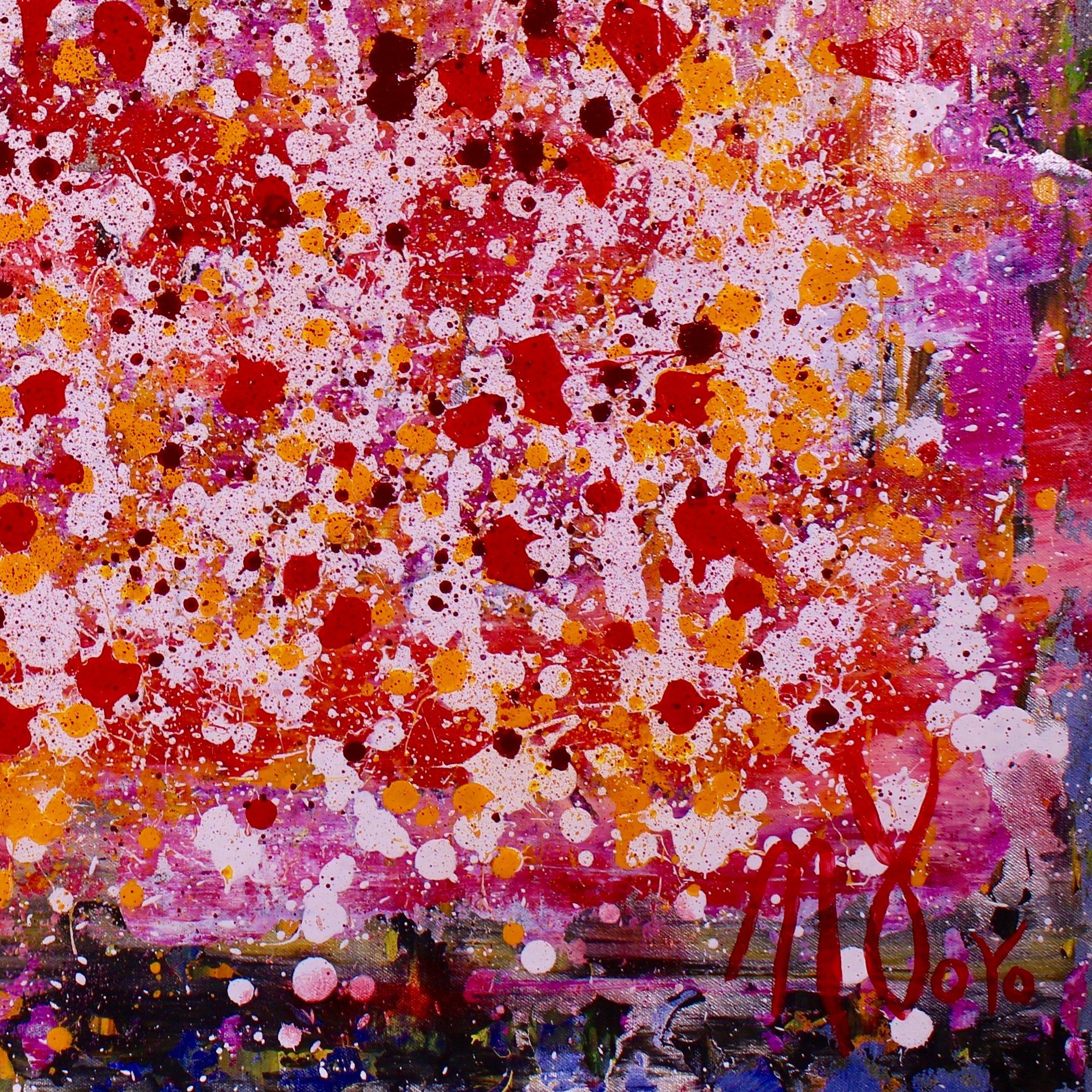 Frequenze Ascendenti, Pittura, Acrilico su tela - Painting di Nestor Toro