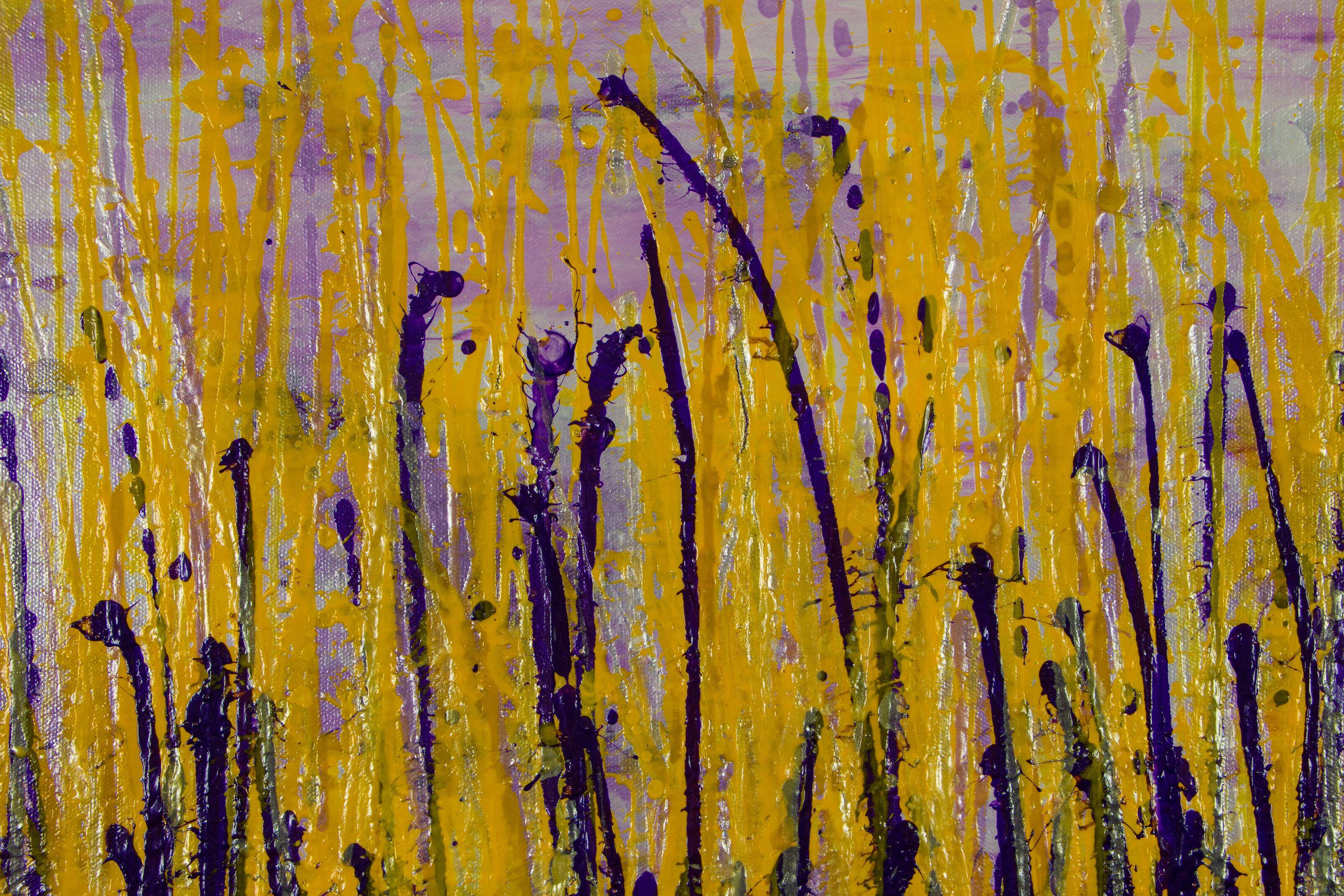 Jardín en movimiento 3 (Otoño), Pintura, Acrílico sobre lienzo en venta 1