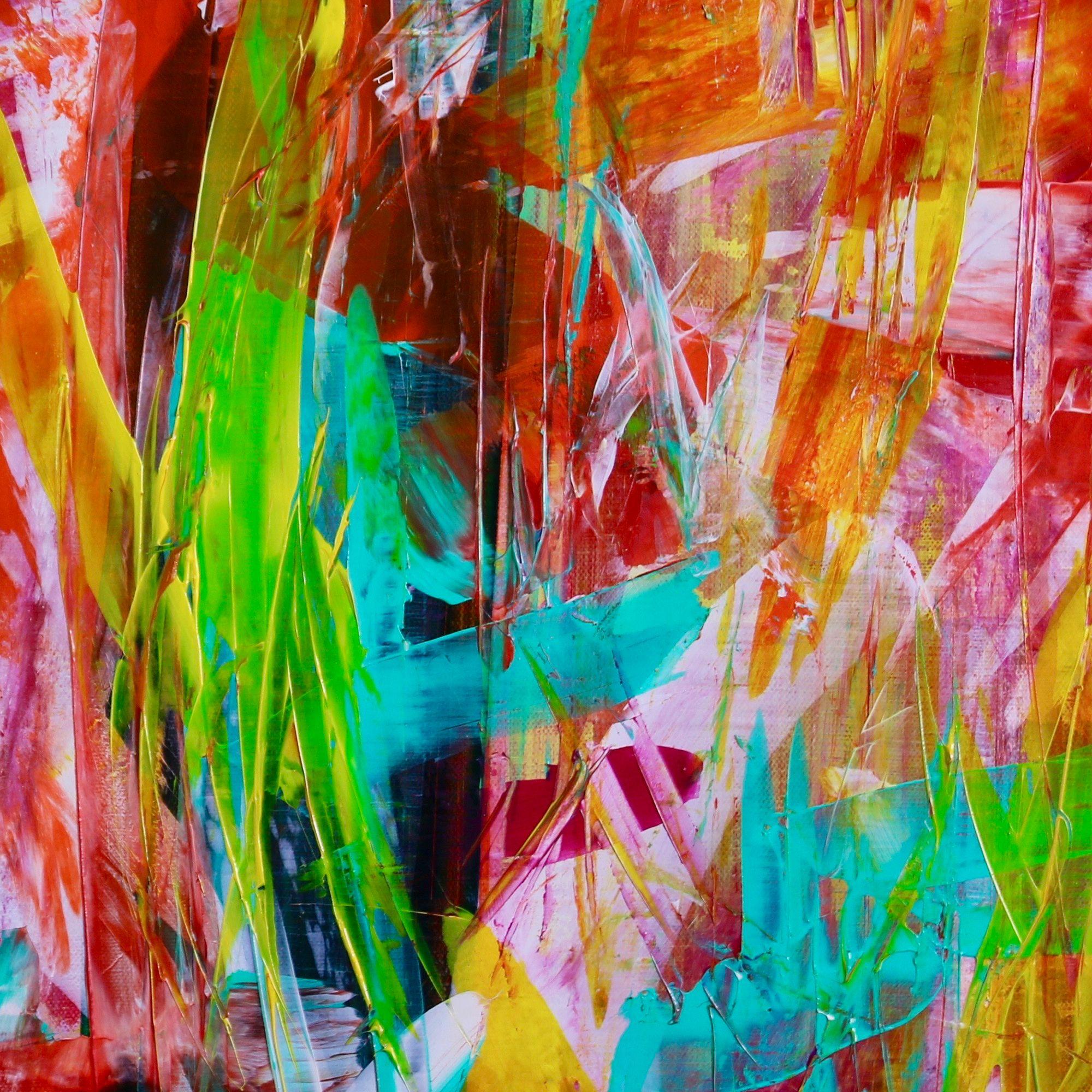 quadri con schizzi di colore