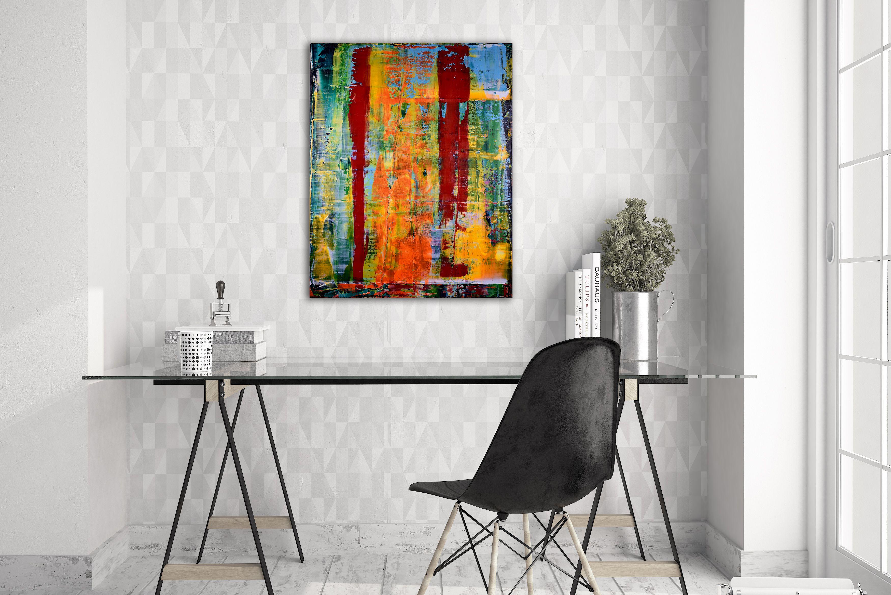Buoni sogni, Pittura, Acrilico su tela - Painting Astratto di Nestor Toro