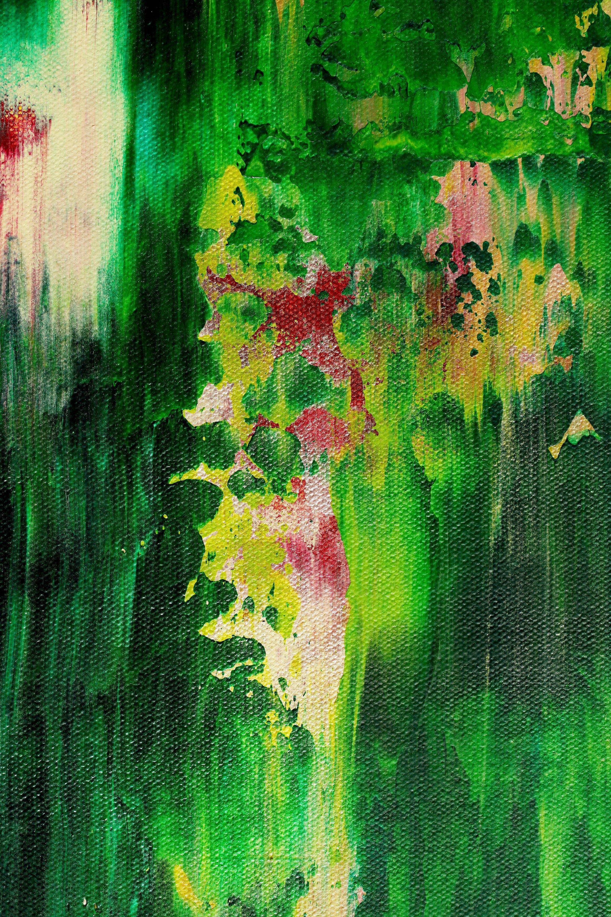 forest green painting