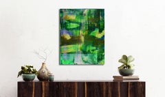Green Fusion, Painting, Acrylic on Canvas