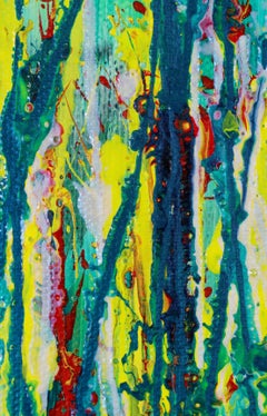 Green Garden, Painting, Acrylic on Canvas