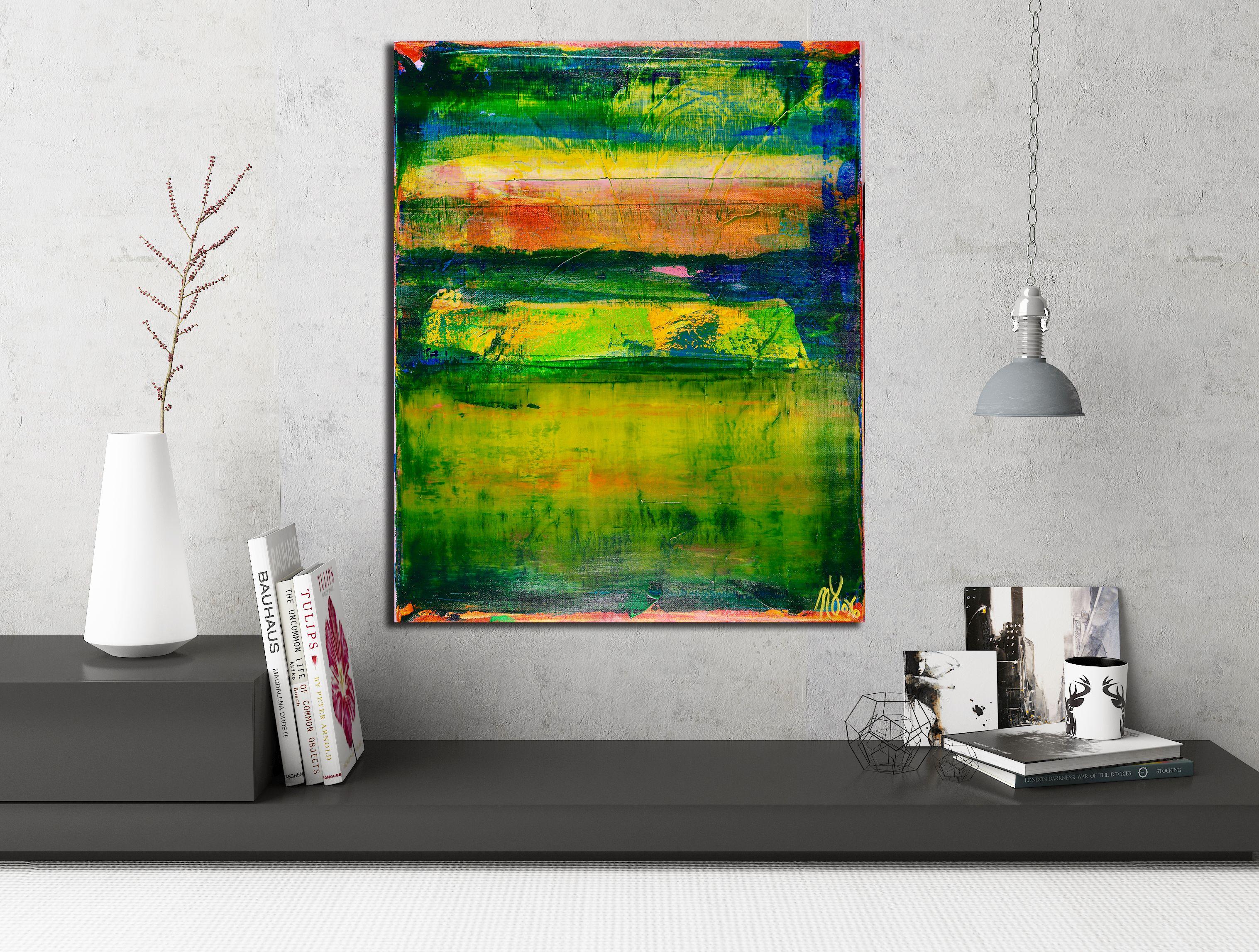 Greene & Greene, Pittura, Acrilico su tela - Painting di Nestor Toro