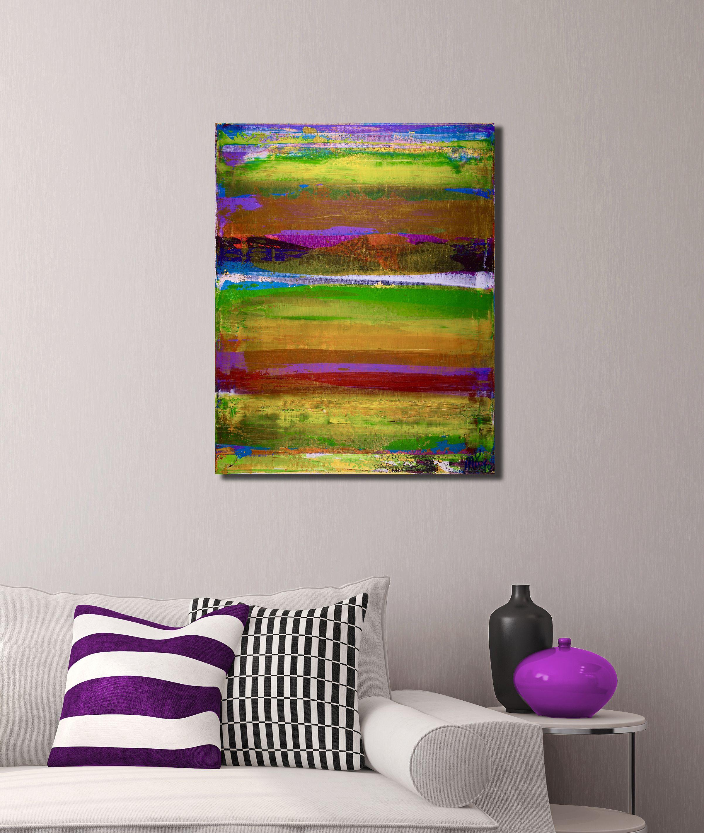 Illusion Spectra 2, Painting, Acrylic on Canvas For Sale 3