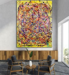 In una realtà senza paura, Pittura, Acrilico su tela