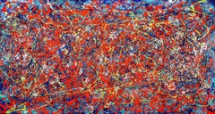 In constant motion (City life), Painting, Acrylic on Canvas