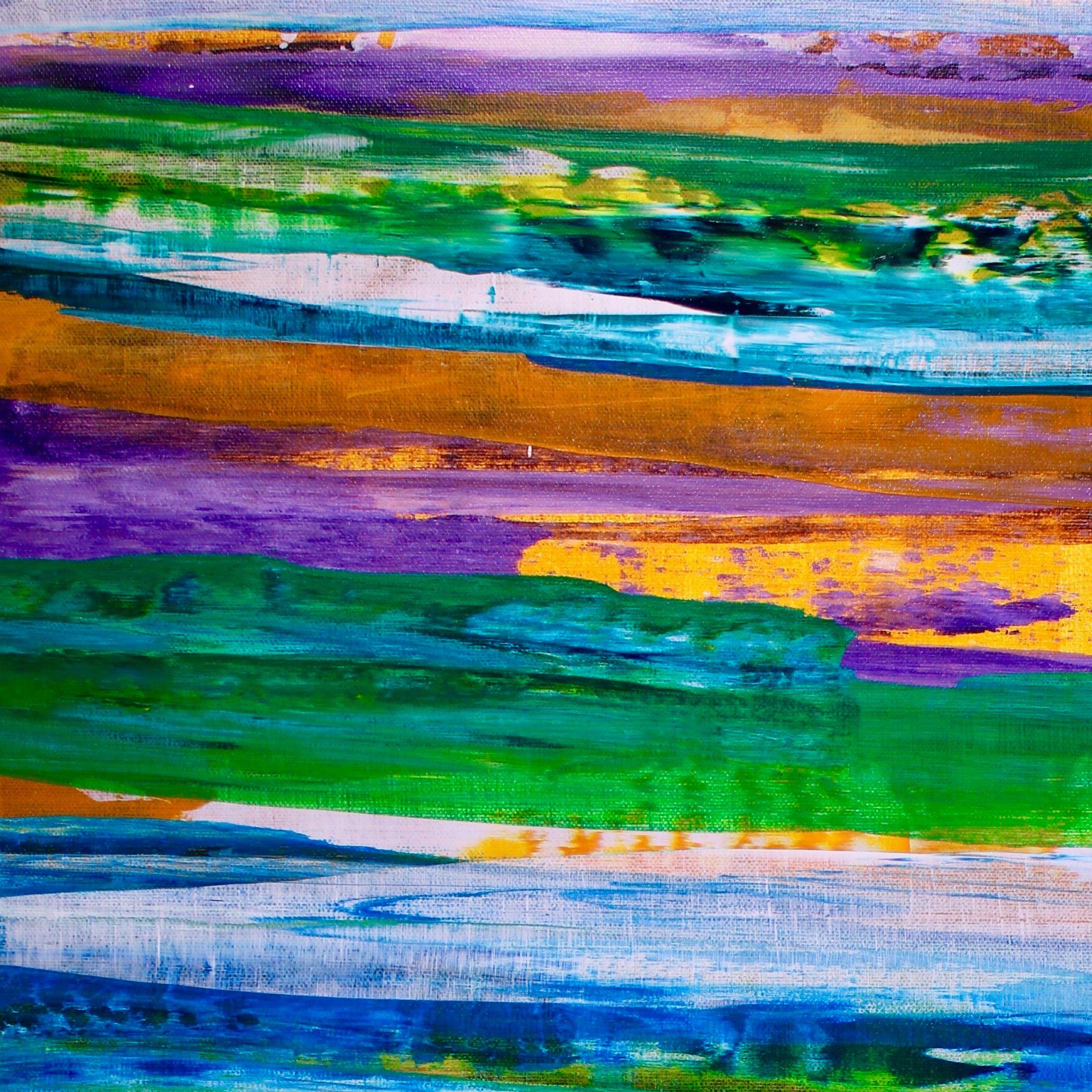 In Fresh Air 2, Pittura, Acrilico su tela - Painting di Nestor Toro