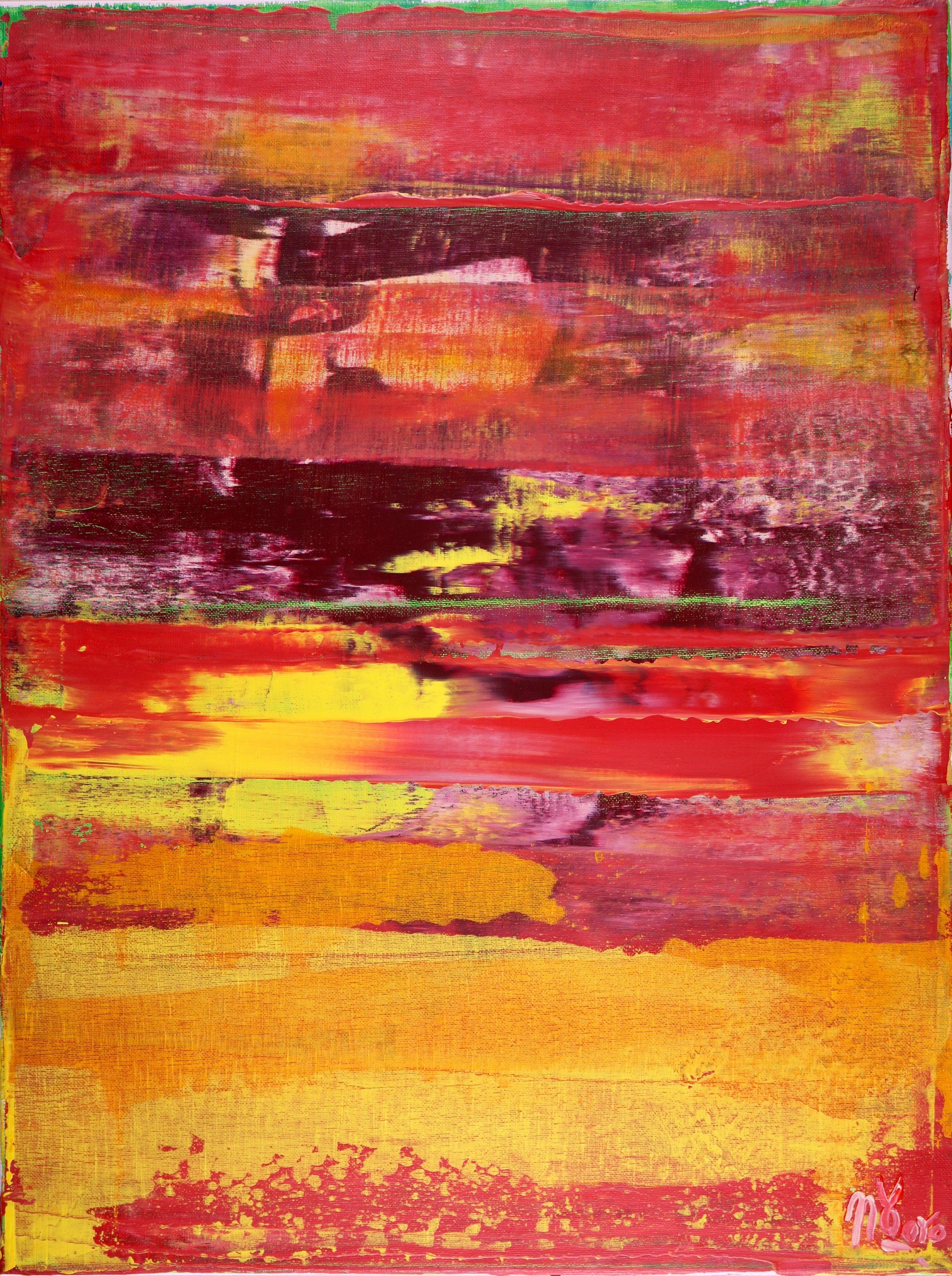 Luminosidad infinita, Pintura, Acrílico sobre lienzo - Painting de Nestor Toro